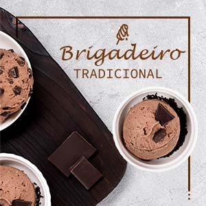 SORVETE TRADICIONAL BRIGADEIRO 5 LITROS